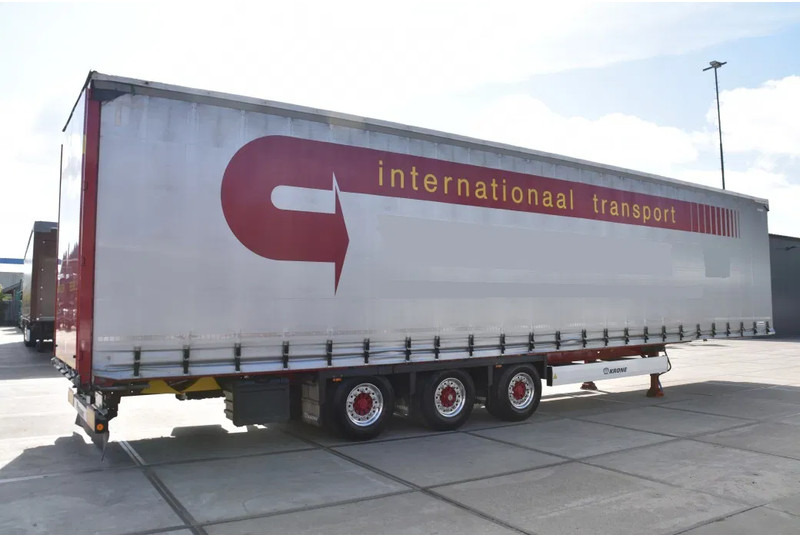 Krone SD - MEGA - SLIDING CURTAINS/ROOF - LIFTING ROOF - BPW AXLES - DISC BRAKES - ALCOA DURA BRIGHT - EXCELLENT CONDITION - - نصف مقطورة بصندوق مغلق: صورة 4 Krone SD - MEGA - SLIDING CURTAINS/ROOF - LIFTING ROOF - BPW AXLES - DISC BRAKES - ALCOA DURA BRIGHT - EXCELLENT CONDITION - - نصف مقطورة بصندوق مغلق: صورة 4