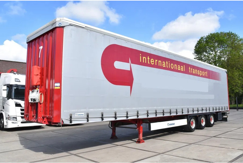 Krone SD - MEGA - SLIDING CURTAINS/ROOF - LIFTING ROOF - BPW AXLES - DISC BRAKES - ALCOA DURA BRIGHT - EXCELLENT CONDITION - - نصف مقطورة بصندوق مغلق: صورة 1 Krone SD - MEGA - SLIDING CURTAINS/ROOF - LIFTING ROOF - BPW AXLES - DISC BRAKES - ALCOA DURA BRIGHT - EXCELLENT CONDITION - - نصف مقطورة بصندوق مغلق: صورة 1
