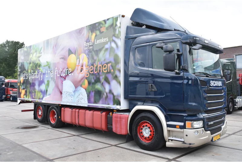 Scania R450 HL 6x2 + THERMO KING TS-300 - RETARDER - WHEELBASE: 510 CM - AIRCO - - شاحنة ذات مبرد: صورة 1 Scania R450 HL 6x2 + THERMO KING TS-300 - RETARDER - WHEELBASE: 510 CM - AIRCO - - شاحنة ذات مبرد: صورة 1