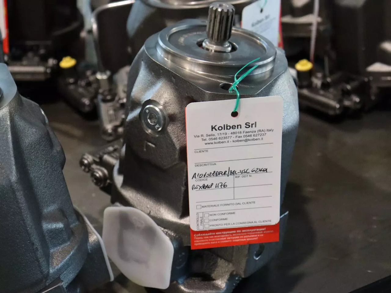 REXROTH A10VO28DFLR/31L-VSC62K01 - مضخة هيدروليكية - آلات الإنشاء: صورة 1 REXROTH A10VO28DFLR/31L-VSC62K01 - مضخة هيدروليكية - آلات الإنشاء: صورة 1