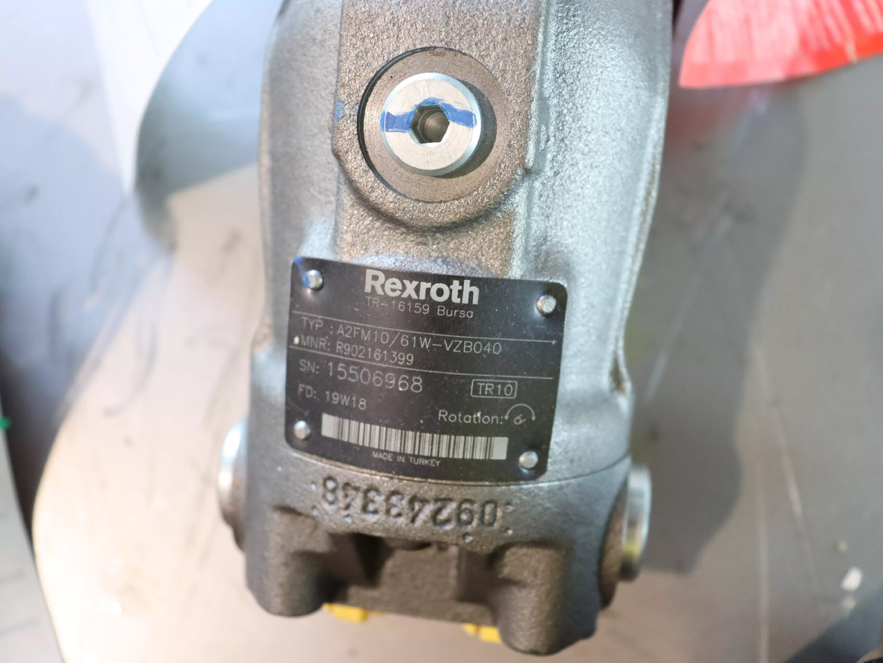 REXROTH A2FM10/61W-VZB040 - موتور هيدروليكي - آلات الإنشاء: صورة 4 REXROTH A2FM10/61W-VZB040 - موتور هيدروليكي - آلات الإنشاء: صورة 4