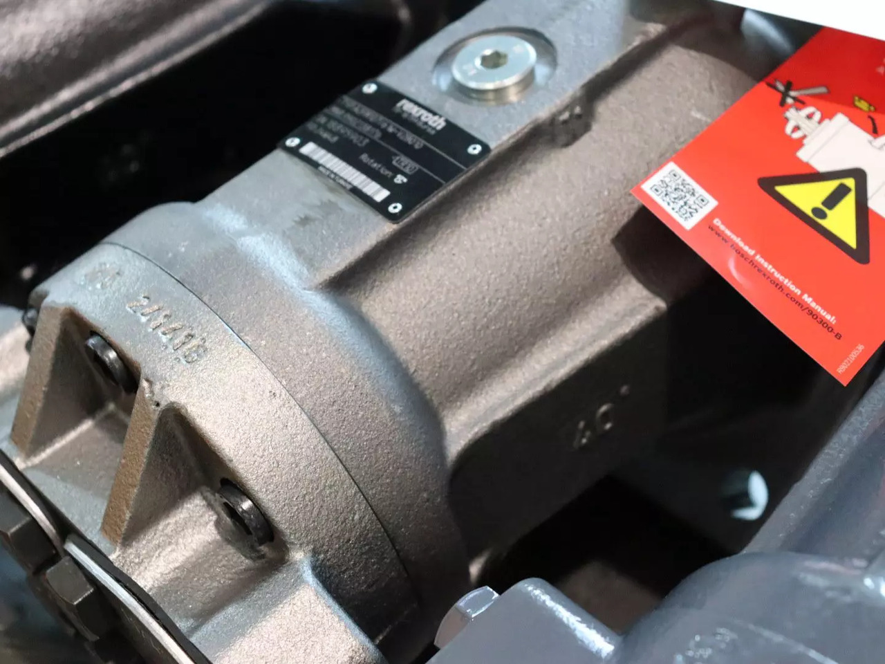 REXROTH A2FM107/61W-VZB010 - موتور هيدروليكي - آلات الإنشاء: صورة 2 REXROTH A2FM107/61W-VZB010 - موتور هيدروليكي - آلات الإنشاء: صورة 2