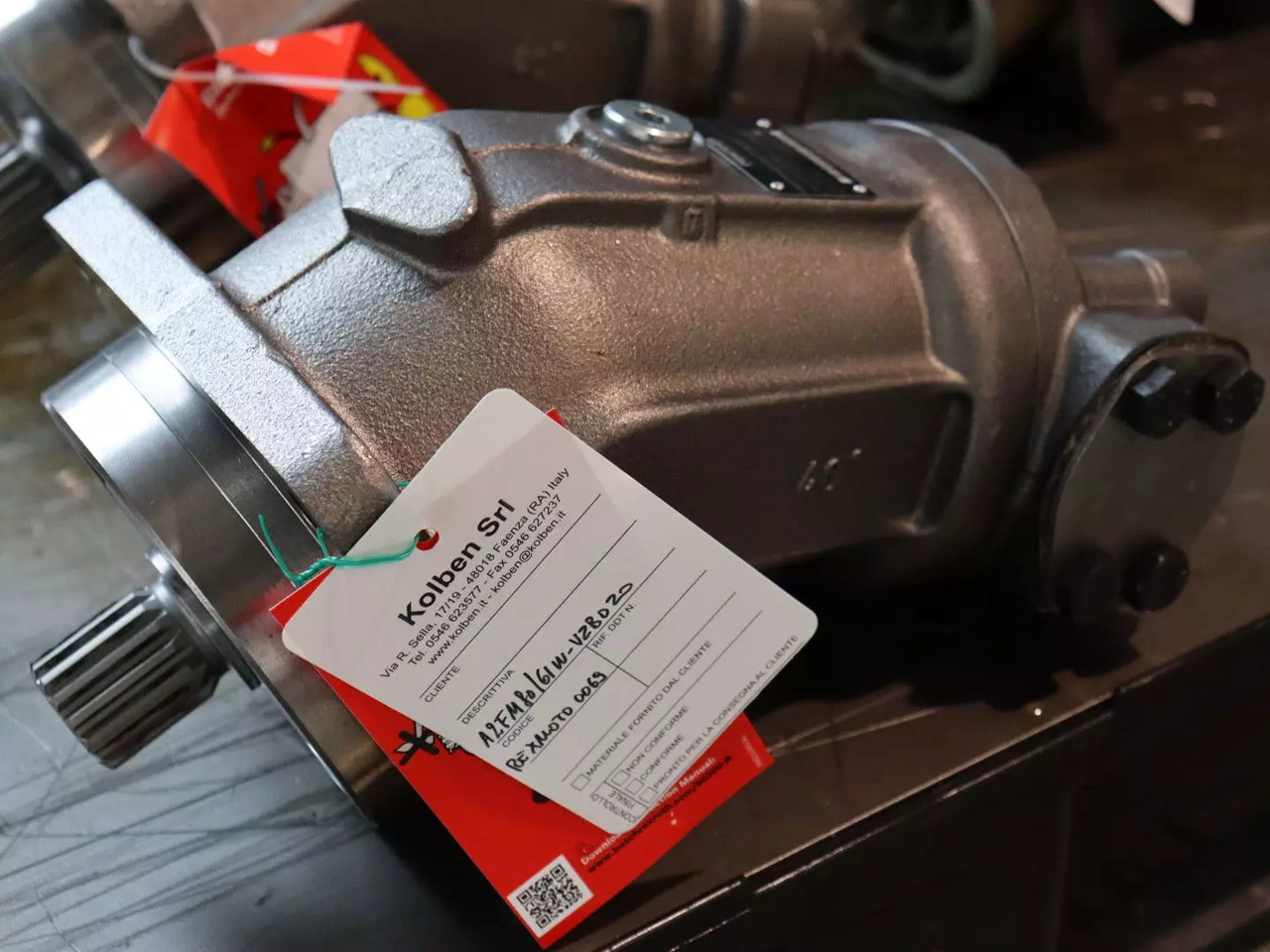 REXROTH A2FM80/61W-VZB020 - موتور هيدروليكي - آلات الإنشاء: صورة 1 REXROTH A2FM80/61W-VZB020 - موتور هيدروليكي - آلات الإنشاء: صورة 1