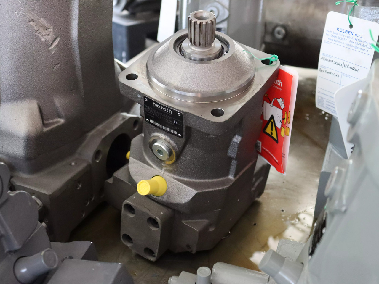 REXROTH A7VO55LRD/63R-NZB01 - مضخة هيدروليكية - آلات الإنشاء: صورة 1 REXROTH A7VO55LRD/63R-NZB01 - مضخة هيدروليكية - آلات الإنشاء: صورة 1