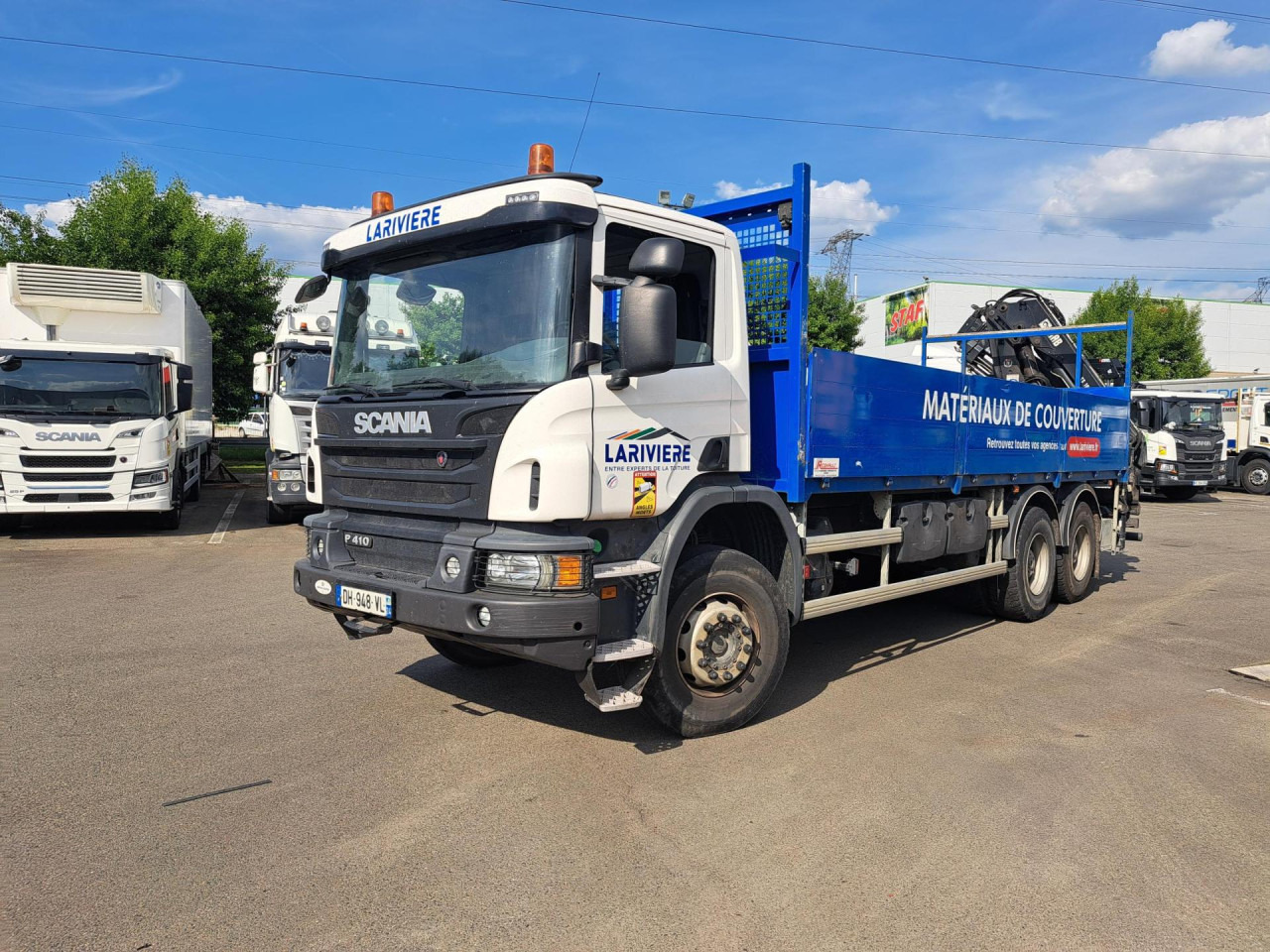 SCANIA SCANIA P410 6x4 - شاحنة بهيكل معدني للمقصورة: صورة 1 SCANIA SCANIA P410 6x4 - شاحنة بهيكل معدني للمقصورة: صورة 1