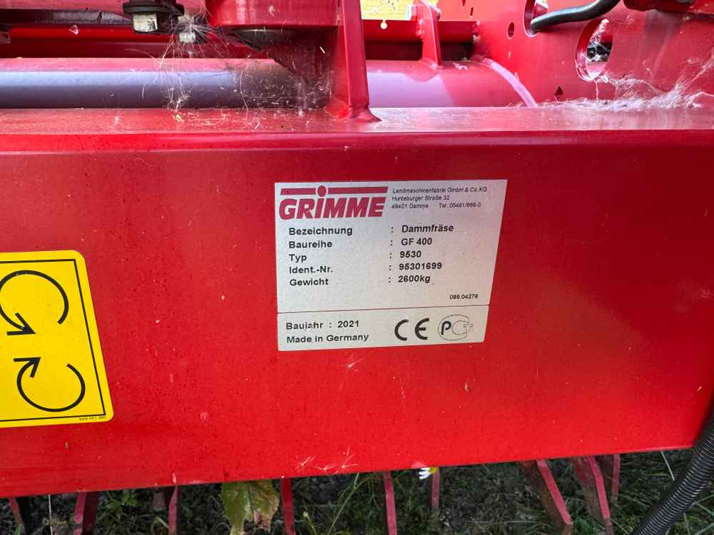 Grimme GF 400 - آلات الحصاد: صورة 5 Grimme GF 400 - آلات الحصاد: صورة 5