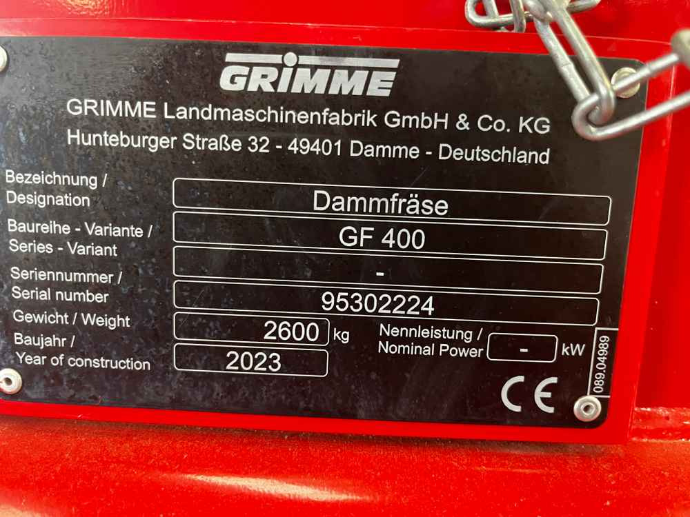 Grimme GF 400 - آلات الحصاد: صورة 2 Grimme GF 400 - آلات الحصاد: صورة 2