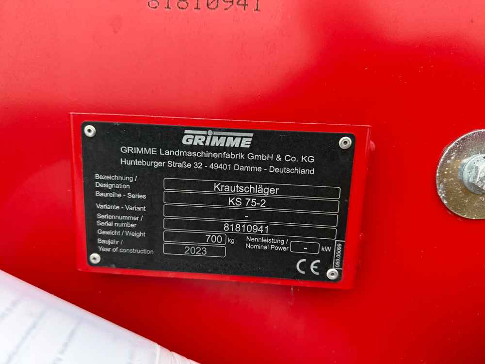 Grimme KS 75-2 - آلات الحصاد: صورة 2 Grimme KS 75-2 - آلات الحصاد: صورة 2