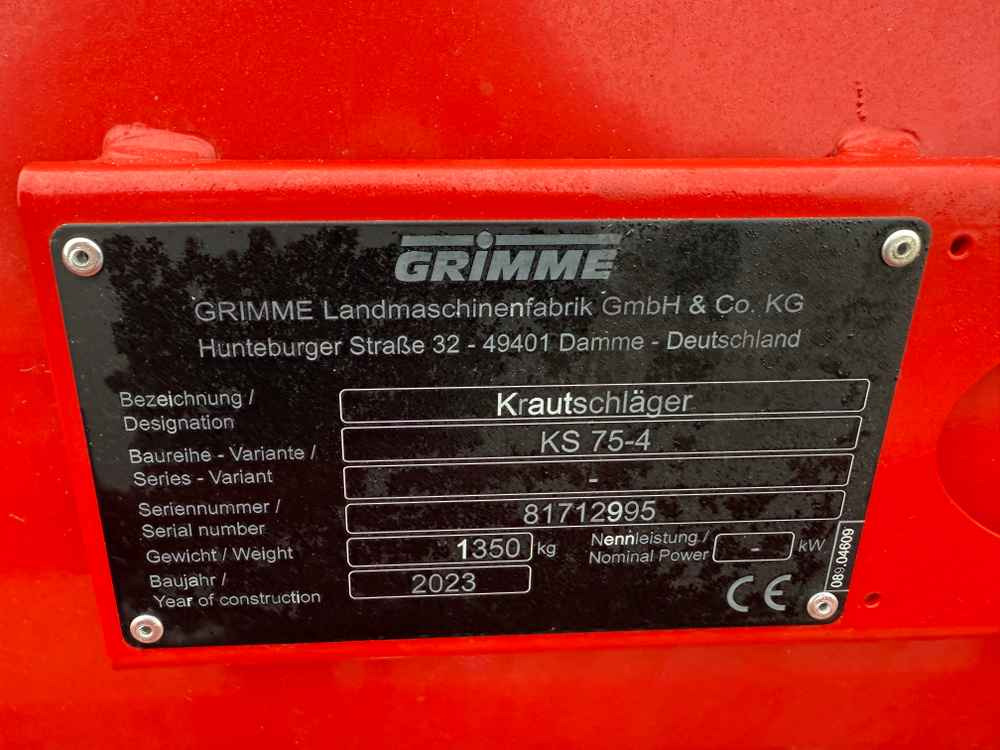 Grimme KS 75-4 - آلات الحصاد: صورة 2 Grimme KS 75-4 - آلات الحصاد: صورة 2