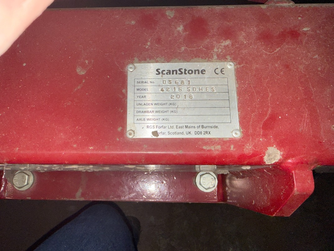 Scanstone ScanStone 4215 SDH-ES - حصادة البطاطس: صورة 2 Scanstone ScanStone 4215 SDH-ES - حصادة البطاطس: صورة 2