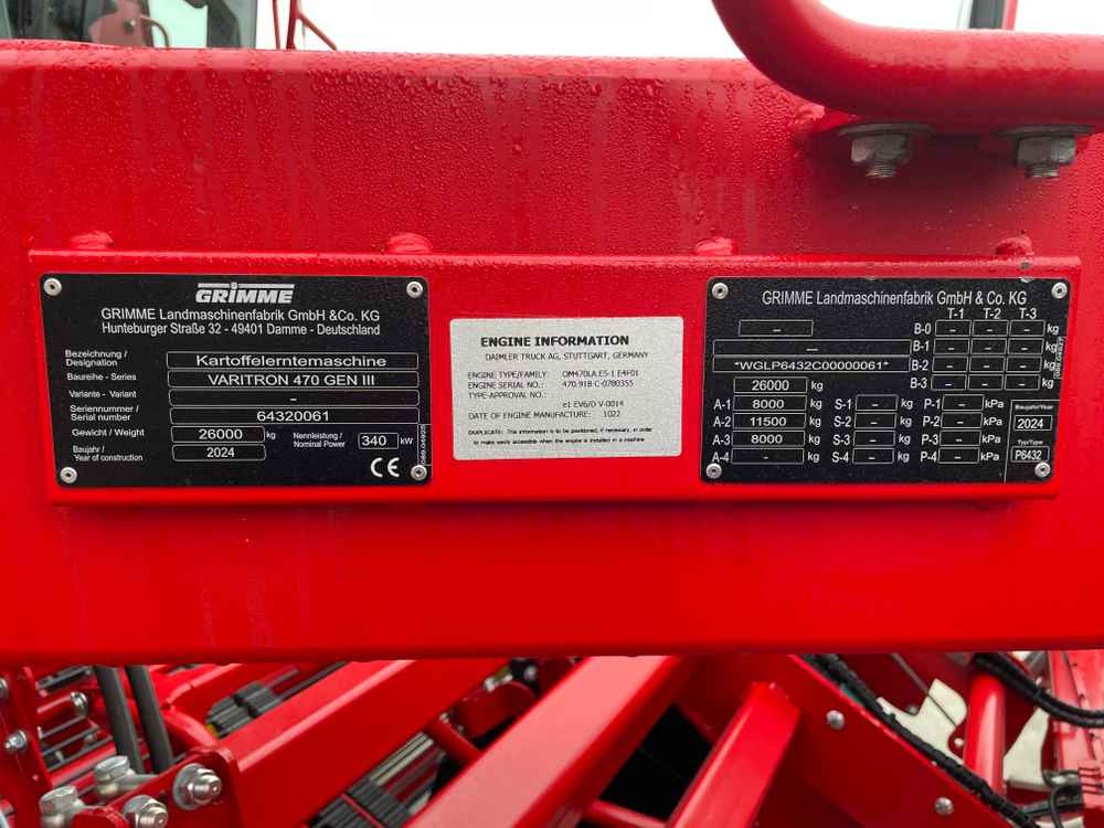 Grimme VARITRON 470 GEN III RS vario - آلات الحصاد: صورة 3 Grimme VARITRON 470 GEN III RS vario - آلات الحصاد: صورة 3