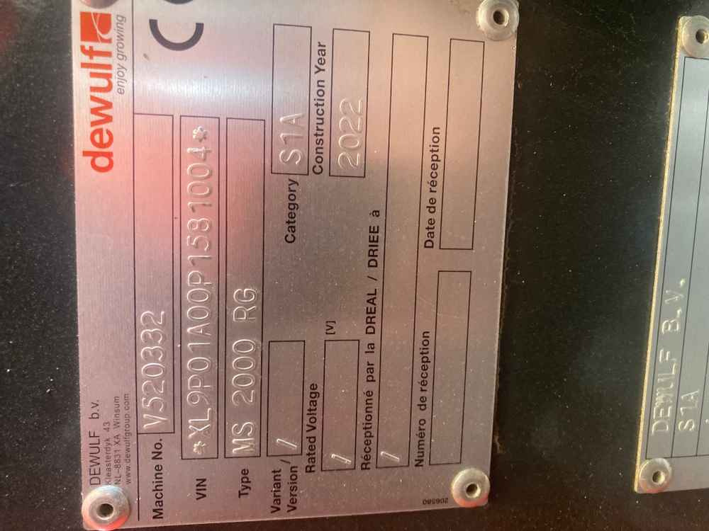 Dewulf Dewulf MS 2000, B.V S1A, 2 Row Potato Belt Planter - آلات الحصاد: صورة 3 Dewulf Dewulf MS 2000, B.V S1A, 2 Row Potato Belt Planter - آلات الحصاد: صورة 3