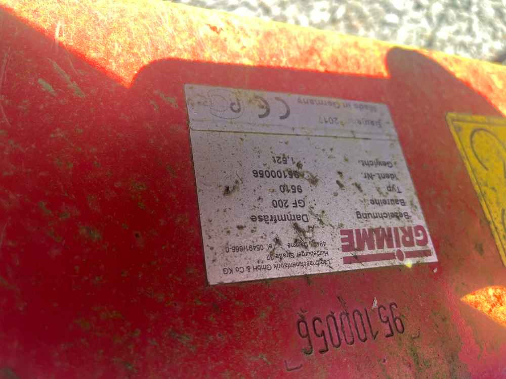 Grimme GF 200 - آلات الحصاد: صورة 2 Grimme GF 200 - آلات الحصاد: صورة 2