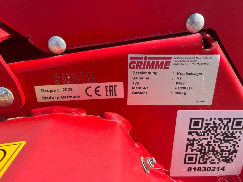 Grimme HT 200 - آلات الحصاد: صورة 2 Grimme HT 200 - آلات الحصاد: صورة 2