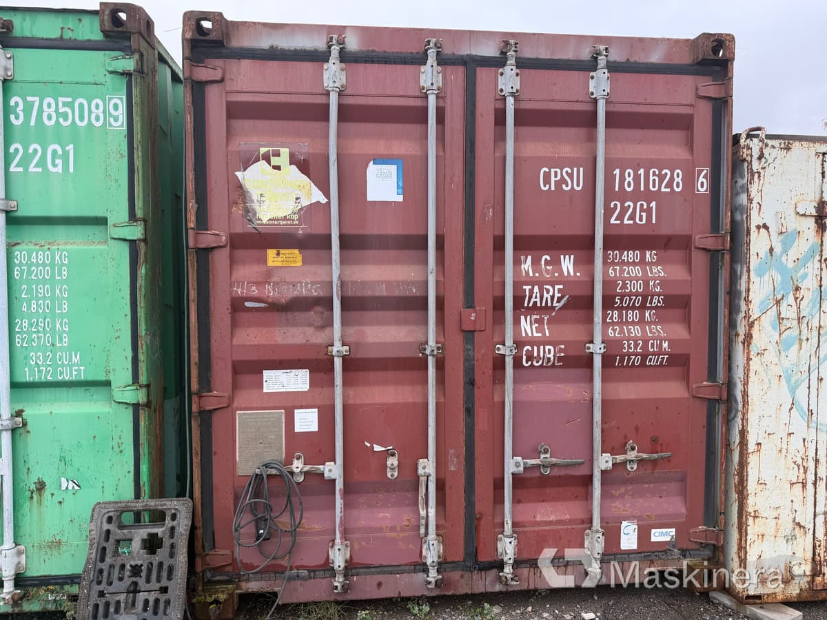 Förrådscontainer 20 fot - معدات الانشاءات: صورة 1 Förrådscontainer 20 fot - معدات الانشاءات: صورة 1