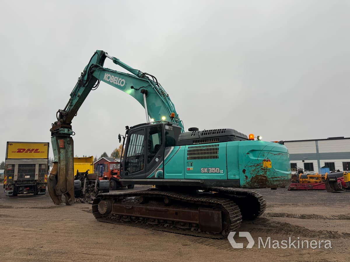 Grävmaskin Kobelco SK350LC-10 med stålsax - حفار زاحف: صورة 3 Grävmaskin Kobelco SK350LC-10 med stålsax - حفار زاحف: صورة 3