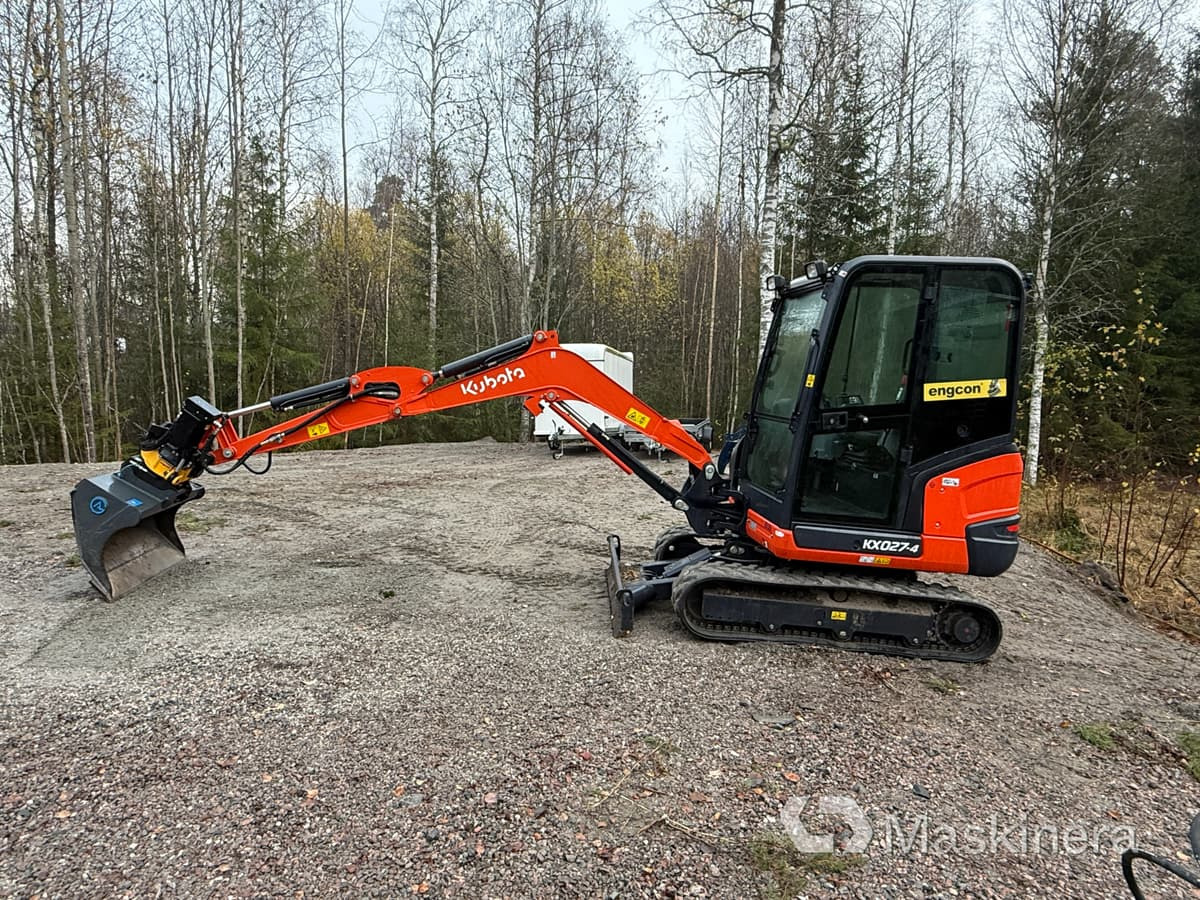 Grävmaskin Kubota KX027-4 med flera redskap - حفار زاحف: صورة 2 Grävmaskin Kubota KX027-4 med flera redskap - حفار زاحف: صورة 2