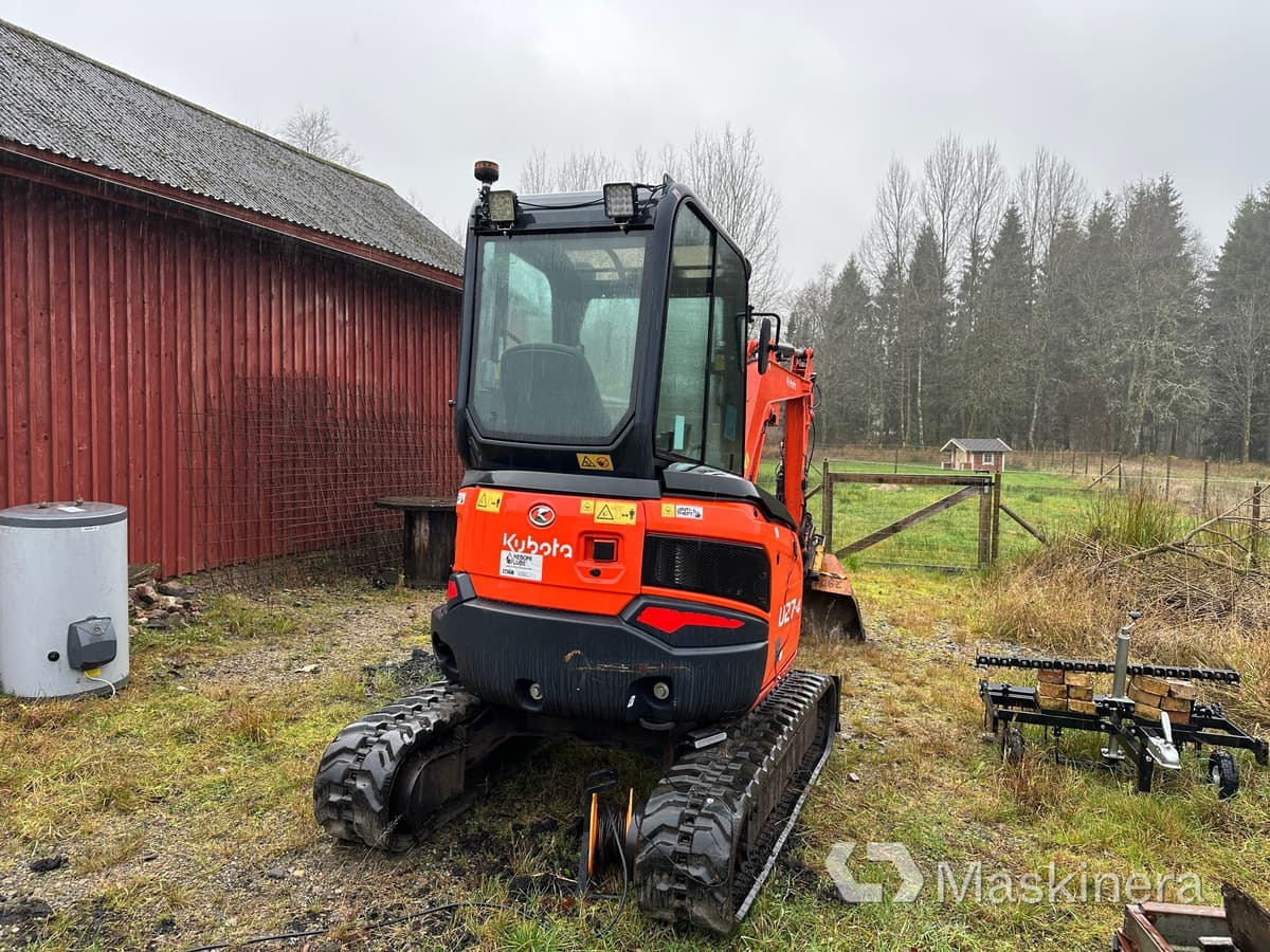 Grävmaskin Kubota U27-4 - حفار زاحف: صورة 5 Grävmaskin Kubota U27-4 - حفار زاحف: صورة 5