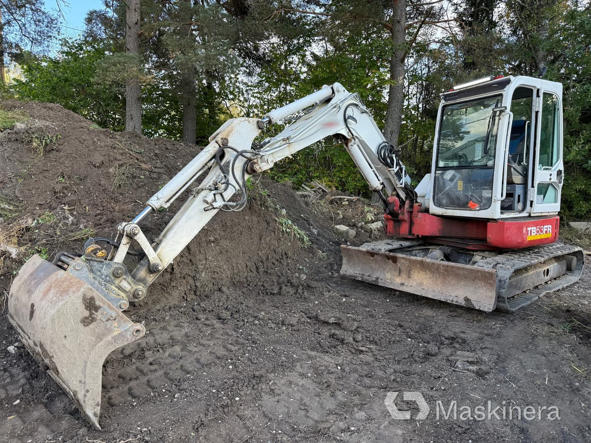 Grävmaskin Takeuchi Take-Job TB53FR ink redskap - حفار زاحف: صورة 1 Grävmaskin Takeuchi Take-Job TB53FR ink redskap - حفار زاحف: صورة 1
