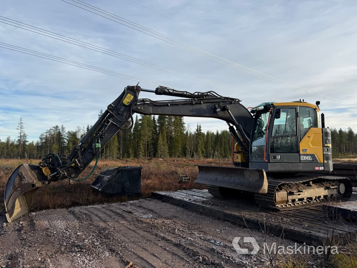 Grävmaskin Volvo ECR145EL - حفار زاحف: صورة 1 Grävmaskin Volvo ECR145EL - حفار زاحف: صورة 1