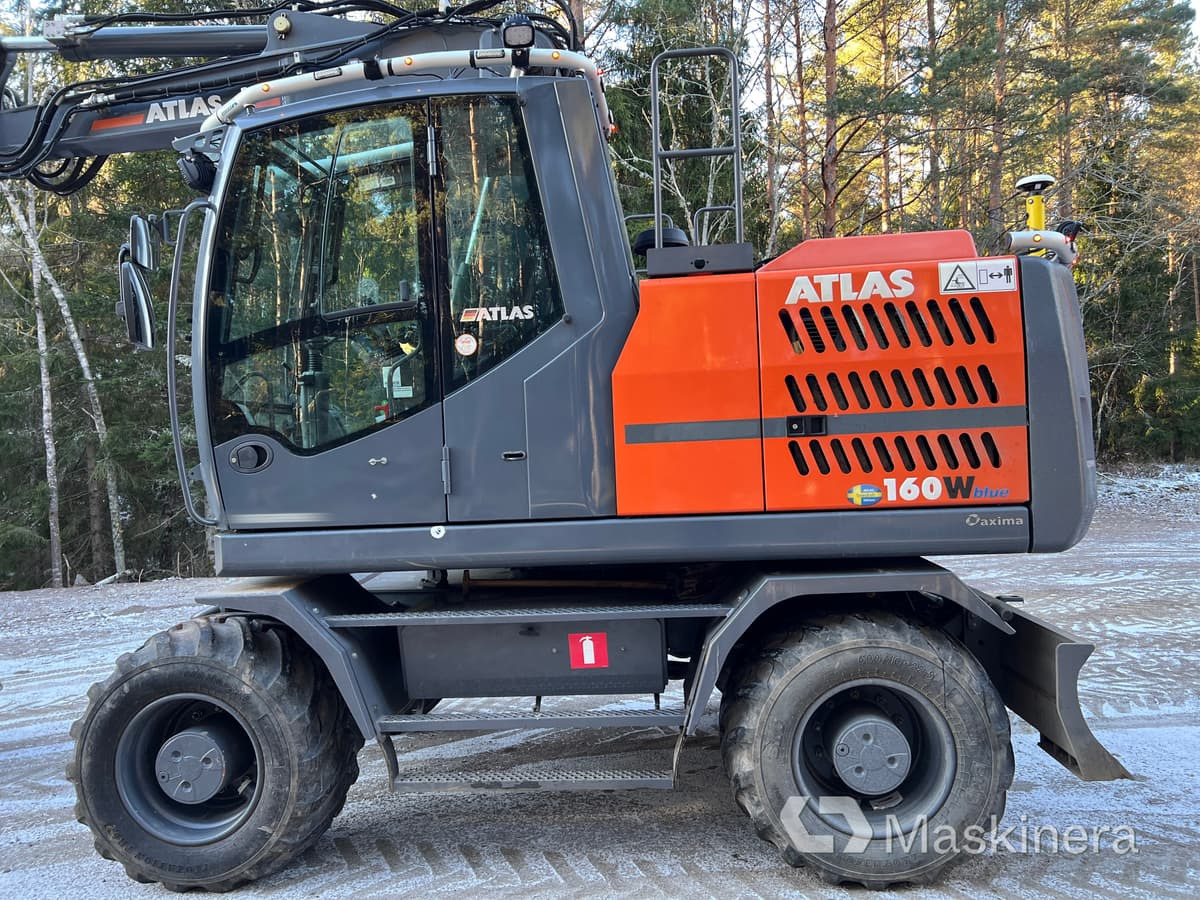 حفار زاحف Hjulgrävare Atlas 160 W med grävsystem: صورة 45 حفار زاحف Hjulgrävare Atlas 160 W med grävsystem: صورة 45