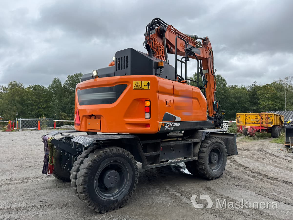 Hjulgrävare Doosan DX165 W-5 - حفار زاحف: صورة 5 Hjulgrävare Doosan DX165 W-5 - حفار زاحف: صورة 5