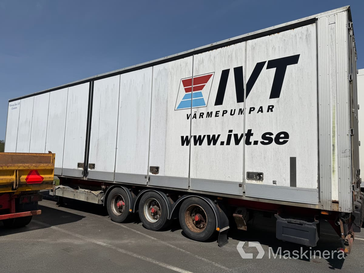 Inrikestrailer Hrd NTL - نصف مقطورة بصندوق مغلق: صورة 2 Inrikestrailer Hrd NTL - نصف مقطورة بصندوق مغلق: صورة 2