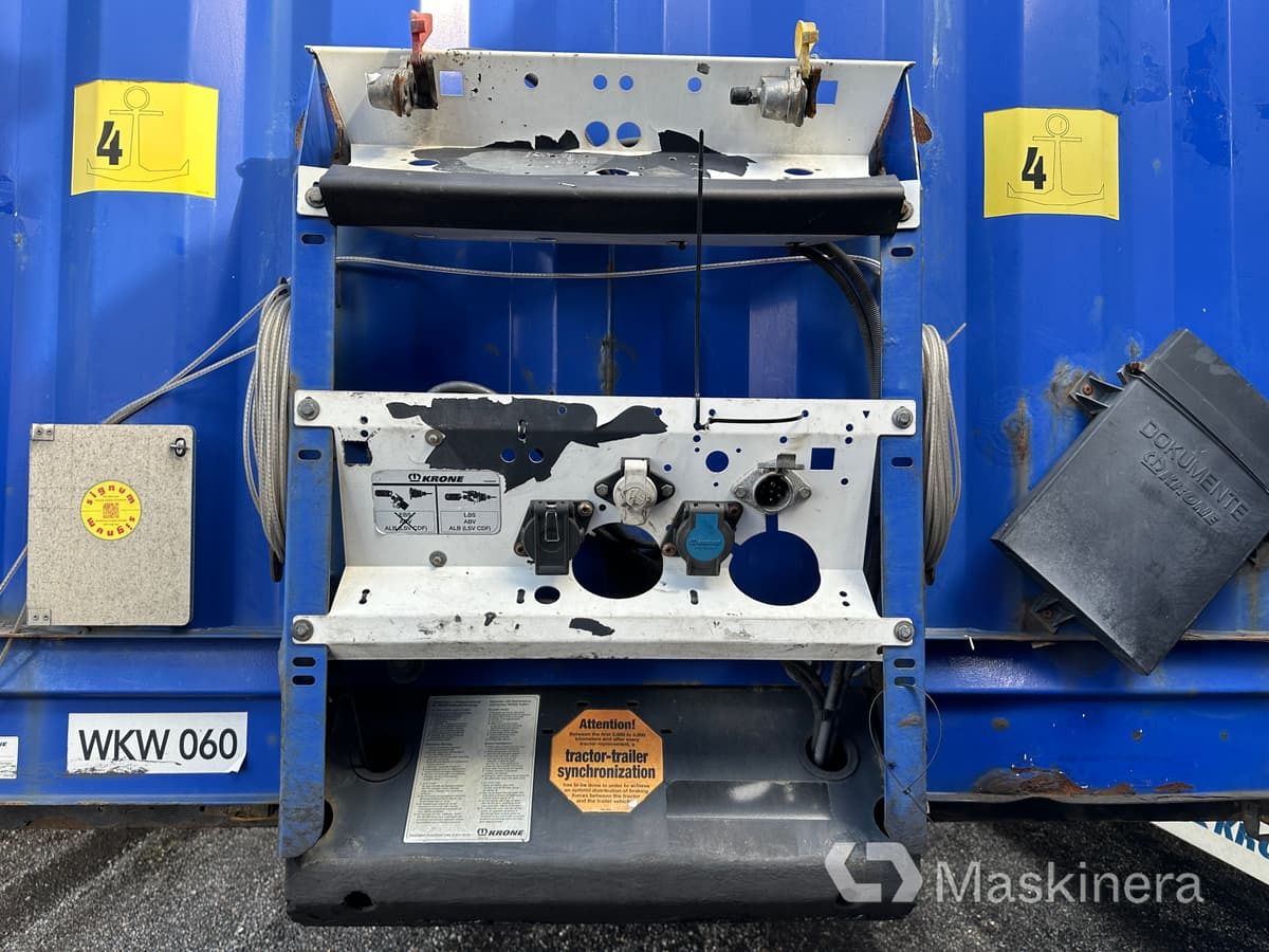 Krone SD Kapelltrailer Krone - نصف مقطورة بستائر جانبية: صورة 5 Krone SD Kapelltrailer Krone - نصف مقطورة بستائر جانبية: صورة 5