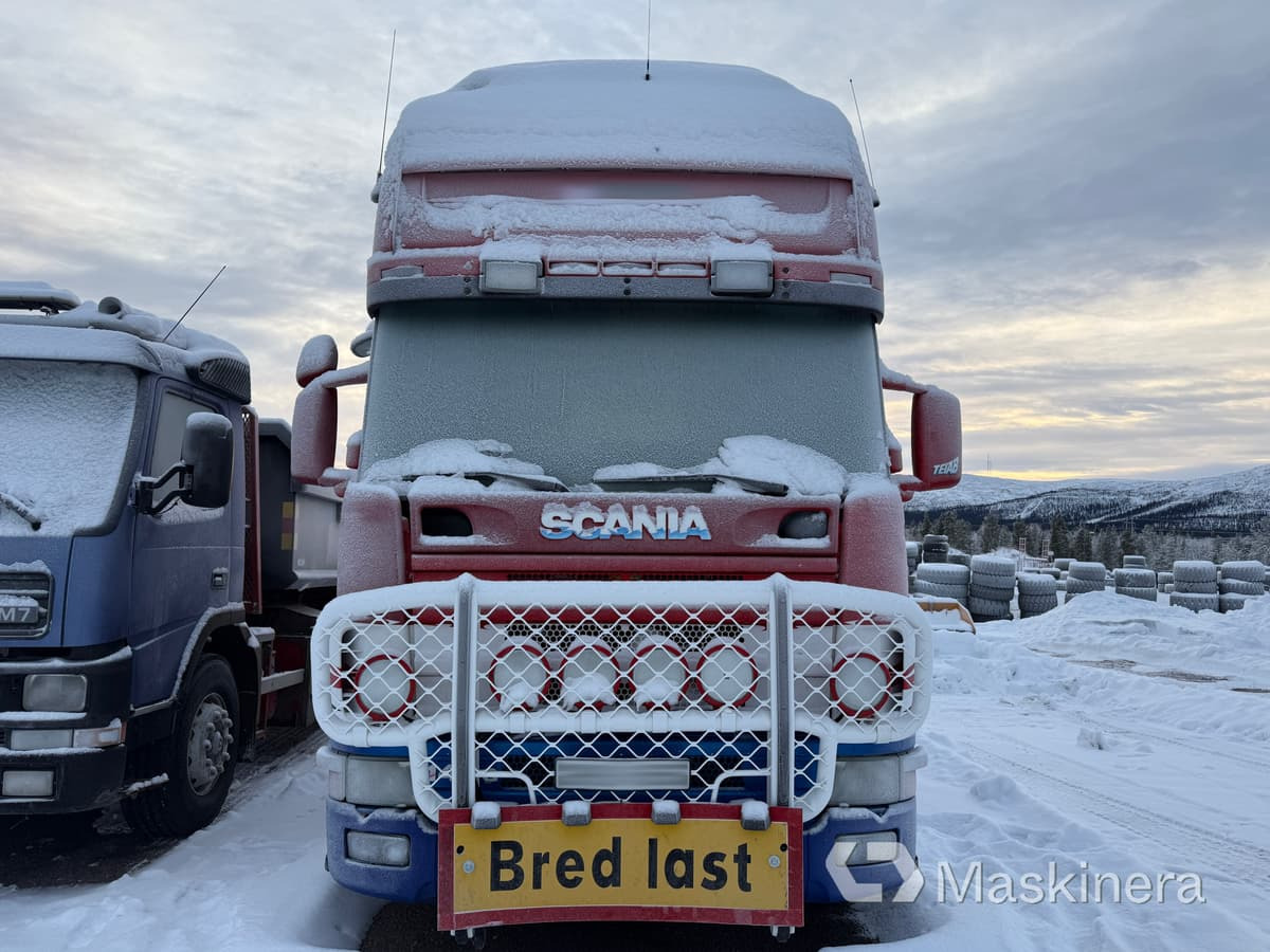 Maskintrailer Scania R144 6X4 & VM Trailer VM53-4-PNK - رأس تريلا, نصف مقطورة بلودر منخفض: صورة 2 Maskintrailer Scania R144 6X4 & VM Trailer VM53-4-PNK - رأس تريلا, نصف مقطورة بلودر منخفض: صورة 2