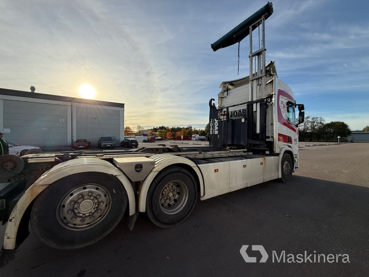 Scania R580 6X2 / Kilafors Lastväxlare Scania R580 6X2 ink. Lastväxlarsläp Kilafors - شاحنة برافعة خطافية: صورة 4 Scania R580 6X2 / Kilafors Lastväxlare Scania R580 6X2 ink. Lastväxlarsläp Kilafors - شاحنة برافعة خطافية: صورة 4
