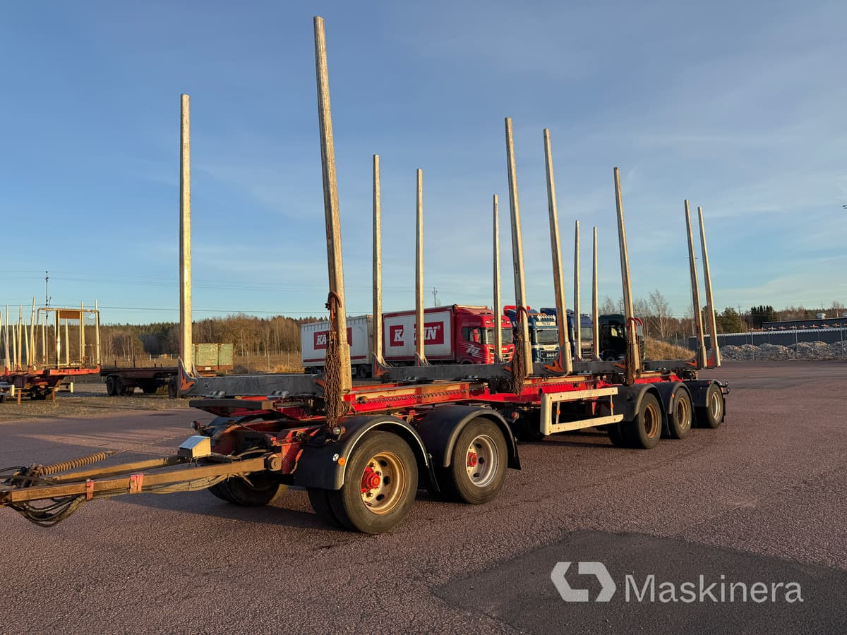 Timmersläp Mjölbysläpet MST - مقطورة اخشاب: صورة 1 Timmersläp Mjölbysläpet MST - مقطورة اخشاب: صورة 1