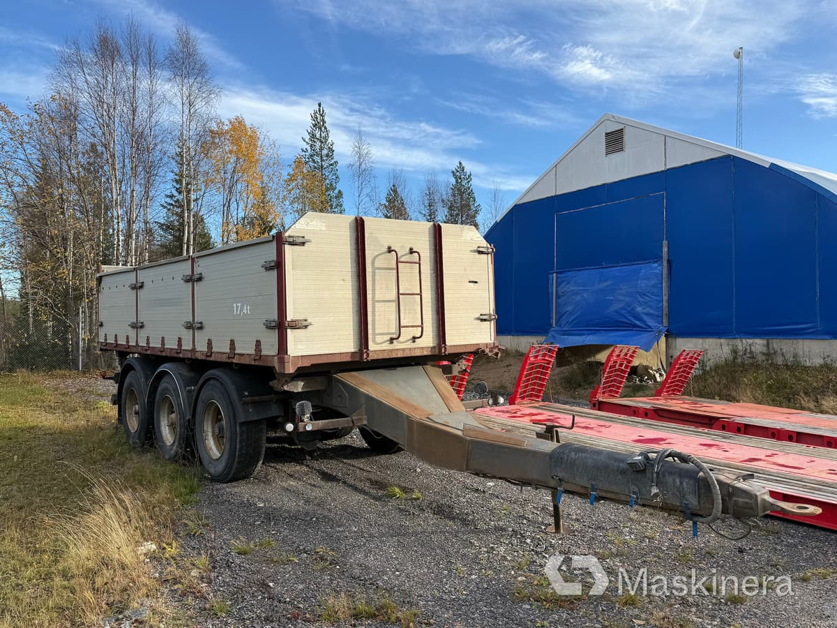 Tridemkärra Ilsbo TI-3K - مقطورات مسطحة: صورة 1 Tridemkärra Ilsbo TI-3K - مقطورات مسطحة: صورة 1