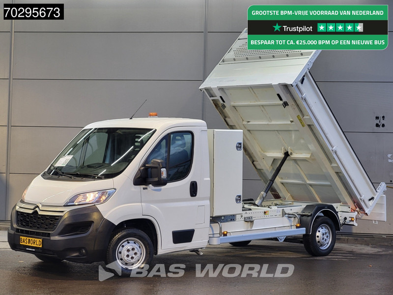 Citroën Jumper 110pk Kipper met Kist Trekhaak Euro6 Tipper Benne Kieper Trekhaak - قلاب صغير: صورة 1 Citroën Jumper 110pk Kipper met Kist Trekhaak Euro6 Tipper Benne Kieper Trekhaak - قلاب صغير: صورة 1