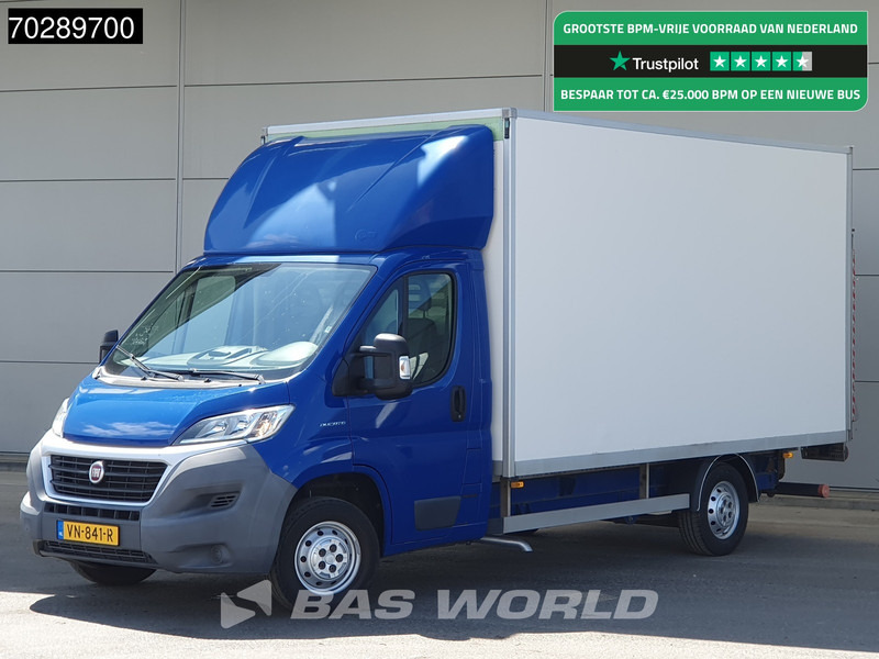 Fiat Ducato 150pk Laadklep Zijdeur Bakwagen Navi Airco Cruise Parkeersensoren Euro5 Meubelbak Koffer 20m3 Airco Cruise control - شاحنة بصندوق مغلق: صورة 1 Fiat Ducato 150pk Laadklep Zijdeur Bakwagen Navi Airco Cruise Parkeersensoren Euro5 Meubelbak Koffer 20m3 Airco Cruise control - شاحنة بصندوق مغلق: صورة 1