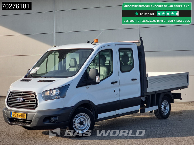 Ford Transit 105pk Open Laadbak Dubbel Cabine Trekhaak Navi Airco Pritsche Pickup Open Box Airco Dubbel cabine Trekhaak - شاحنة توصيل مفتوحة: صورة 1 Ford Transit 105pk Open Laadbak Dubbel Cabine Trekhaak Navi Airco Pritsche Pickup Open Box Airco Dubbel cabine Trekhaak - شاحنة توصيل مفتوحة: صورة 1