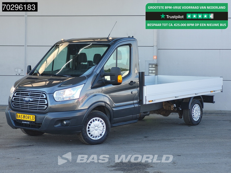 Ford Transit 125pk Open Laadbak Trekhaak Airco Standkachel Pritsche Pickup Open Box Airco Trekhaak Cruise control - شاحنة توصيل مفتوحة: صورة 1 Ford Transit 125pk Open Laadbak Trekhaak Airco Standkachel Pritsche Pickup Open Box Airco Trekhaak Cruise control - شاحنة توصيل مفتوحة: صورة 1