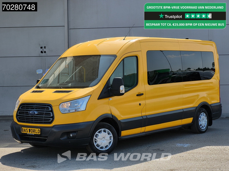 Ford Transit 130pk Personenvervoer Luchtvering Taxi L3H2 Ramp Airco Cruise Parkeersensoren Euro6 Kombi Tourer 11m3 Airco Cruise control - حافلة صغيرة, ميكروباص: صورة 1 Ford Transit 130pk Personenvervoer Luchtvering Taxi L3H2 Ramp Airco Cruise Parkeersensoren Euro6 Kombi Tourer 11m3 Airco Cruise control - حافلة صغيرة, ميكروباص: صورة 1