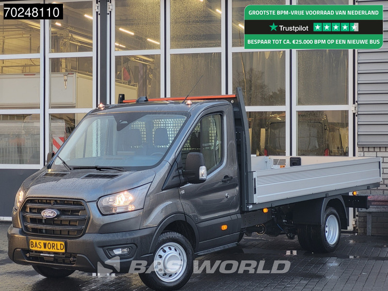 Ford Transit 165pk Open laadbak Dubbellucht Pritsche Trekhaak Airco Cruise Camera Airco Trekhaak Cruise control - شاحنة توصيل مفتوحة: صورة 1 Ford Transit 165pk Open laadbak Dubbellucht Pritsche Trekhaak Airco Cruise Camera Airco Trekhaak Cruise control - شاحنة توصيل مفتوحة: صورة 1