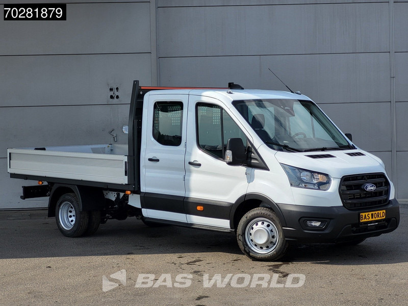 Ford Transit 170pk Automaat Dubbel Cabine 3500kg Trekhaak Open Laadbak Pritsche SYNC4 scherm CarPlay Camera Airco Trekhaak Cruise control - شاحنة توصيل مفتوحة: صورة 3 Ford Transit 170pk Automaat Dubbel Cabine 3500kg Trekhaak Open Laadbak Pritsche SYNC4 scherm CarPlay Camera Airco Trekhaak Cruise control - شاحنة توصيل مفتوحة: صورة 3