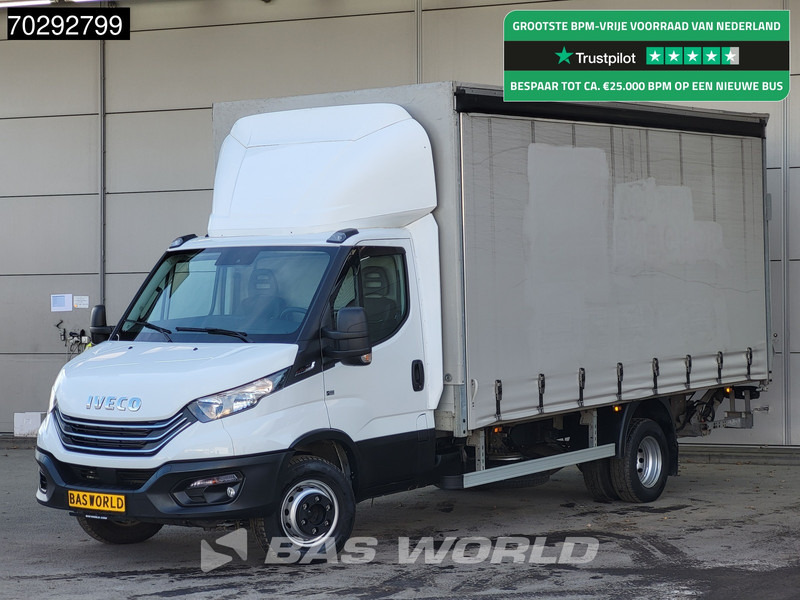 Iveco 60C18 3.0L Automaat Laadklep 180PK Schuifzeilen Zeilen Airco Cruise D'Hollandia Euro6 Schuifzeil Koffer Gesloten laadbak Airco Cruise - شاحنة مغلقة بستائر جانبية: صورة 1 Iveco 60C18 3.0L Automaat Laadklep 180PK Schuifzeilen Zeilen Airco Cruise D'Hollandia Euro6 Schuifzeil Koffer Gesloten laadbak Airco Cruise - شاحنة مغلقة بستائر جانبية: صورة 1