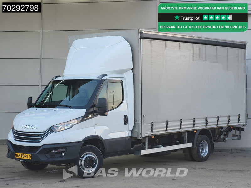 Iveco 60C18 3.0L Automaat Laadklep 180PK Schuifzeilen Zeilen Airco Cruise D'Hollandia Euro6 Schuifzeil Koffer Gesloten laadbak Airco Cruise - شاحنة مغلقة بستائر جانبية: صورة 1 Iveco 60C18 3.0L Automaat Laadklep 180PK Schuifzeilen Zeilen Airco Cruise D'Hollandia Euro6 Schuifzeil Koffer Gesloten laadbak Airco Cruise - شاحنة مغلقة بستائر جانبية: صورة 1