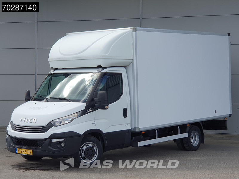 Iveco Daily 3.0L Automaat Bakwagen Navi Airco Cruise Euro6 Schuifzeilen Plane Meubelbak Koffer 21m3 Airco Trekhaak Cruise control - شاحنة بصندوق مغلق: صورة 2 Iveco Daily 3.0L Automaat Bakwagen Navi Airco Cruise Euro6 Schuifzeilen Plane Meubelbak Koffer 21m3 Airco Trekhaak Cruise control - شاحنة بصندوق مغلق: صورة 2