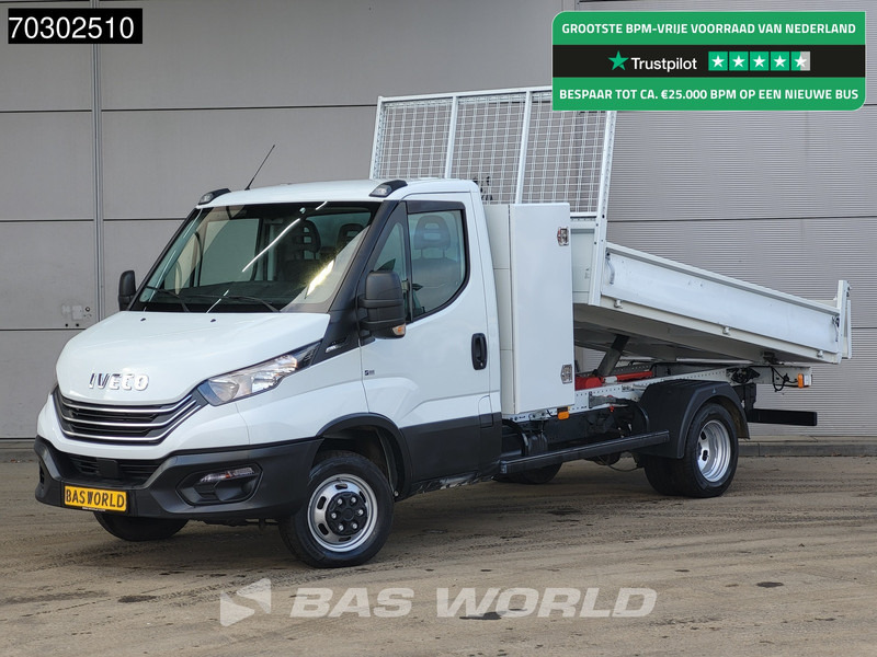 Iveco Daily 35C14 Automaat Kipper met Kist Dubbellucht 3,5t Trekhaak Airco Cruise Euro6 Tipper Benne Kieper Airco Trekhaak Cruise control - قلاب صغير: صورة 1 Iveco Daily 35C14 Automaat Kipper met Kist Dubbellucht 3,5t Trekhaak Airco Cruise Euro6 Tipper Benne Kieper Airco Trekhaak Cruise control - قلاب صغير: صورة 1
