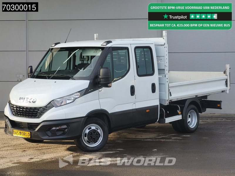 Iveco Daily 35C14 Dubbel Cabine Kipper Dubbellucht 3,5t Trekhaak Airco Cruise Euro6 Tipper Benne Kieper Airco Trekhaak Cruise control - قلاب صغير: صورة 1 Iveco Daily 35C14 Dubbel Cabine Kipper Dubbellucht 3,5t Trekhaak Airco Cruise Euro6 Tipper Benne Kieper Airco Trekhaak Cruise control - قلاب صغير: صورة 1