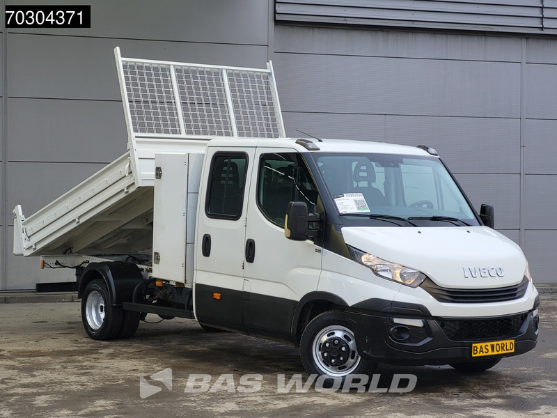 Iveco Daily 35C14 Dubbel Cabine Open Laadbak met Kist Dubbellucht 3,5t Trekhaak Airco Cruise Euro6 Pritsche Pickup Open Box Airco Trekhaak C - شاحنة توصيل مفتوحة: صورة 3 Iveco Daily 35C14 Dubbel Cabine Open Laadbak met Kist Dubbellucht 3,5t Trekhaak Airco Cruise Euro6 Pritsche Pickup Open Box Airco Trekhaak C - شاحنة توصيل مفتوحة: صورة 3