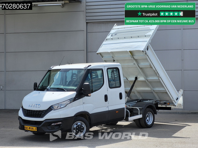 Iveco Daily 35C14 Kipper Dubbel Cabine Dubbellucht 3,5t Trekhaak Airco Cruise Euro6 Kieper Tipper Benne Airco Dubbel cabine Trekhaak Cruise - قلاب صغير: صورة 1 Iveco Daily 35C14 Kipper Dubbel Cabine Dubbellucht 3,5t Trekhaak Airco Cruise Euro6 Kieper Tipper Benne Airco Dubbel cabine Trekhaak Cruise - قلاب صغير: صورة 1