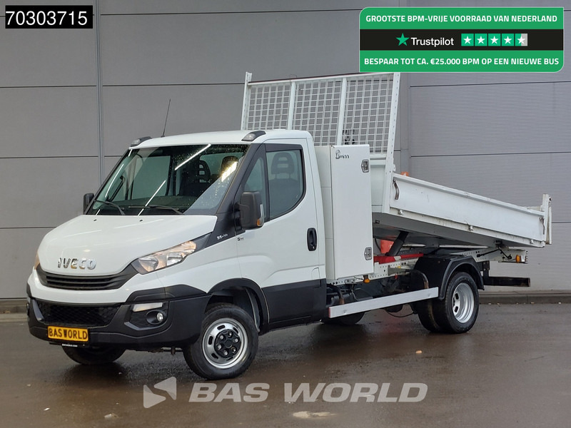 Iveco Daily 35C14 Kipper met Kist Dubbellucht 3,5t Trekhaak Cruise Euro6 Tipper Benne Kieper Trekhaak Cruise control - قلاب صغير: صورة 1 Iveco Daily 35C14 Kipper met Kist Dubbellucht 3,5t Trekhaak Cruise Euro6 Tipper Benne Kieper Trekhaak Cruise control - قلاب صغير: صورة 1
