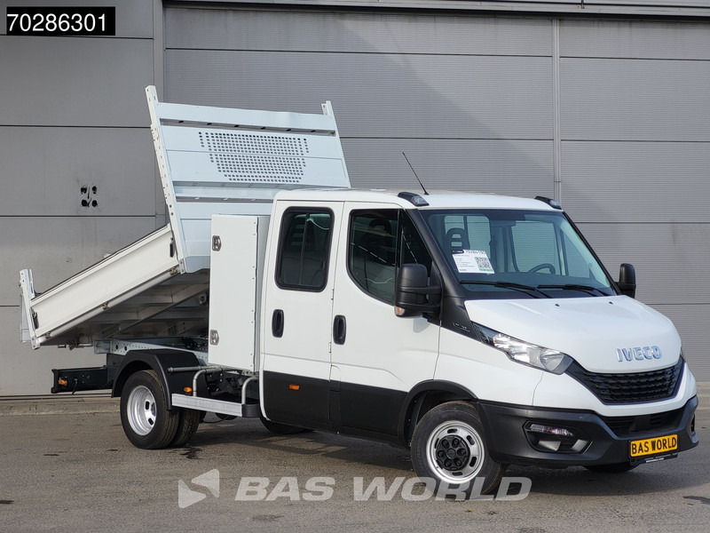 Iveco Daily 35C14 Open Laadbak met Kist Dubbel Cabine Dubbellucht 3,5t Trekhaak Airco Cruise Euro6 Pickup Pritsche Open Box 2m3 Airco Trekha - شاحنة توصيل مفتوحة: صورة 5 Iveco Daily 35C14 Open Laadbak met Kist Dubbel Cabine Dubbellucht 3,5t Trekhaak Airco Cruise Euro6 Pickup Pritsche Open Box 2m3 Airco Trekha - شاحنة توصيل مفتوحة: صورة 5
