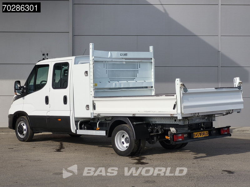 Iveco Daily 35C14 Open Laadbak met Kist Dubbel Cabine Dubbellucht 3,5t Trekhaak Airco Cruise Euro6 Pickup Pritsche Open Box 2m3 Airco Trekha - شاحنة توصيل مفتوحة: صورة 2 Iveco Daily 35C14 Open Laadbak met Kist Dubbel Cabine Dubbellucht 3,5t Trekhaak Airco Cruise Euro6 Pickup Pritsche Open Box 2m3 Airco Trekha - شاحنة توصيل مفتوحة: صورة 2