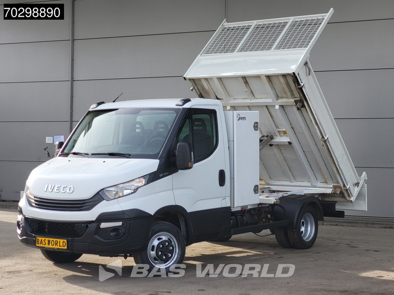 Iveco Daily 35C15 3.0L Kipper met Kist Dubbellucht 3,5t Trekhaak 150PK Airco Euro6 Tipper Benne Kieper Airco Trekhaak Cruise control - قلاب صغير: صورة 2 Iveco Daily 35C15 3.0L Kipper met Kist Dubbellucht 3,5t Trekhaak 150PK Airco Euro6 Tipper Benne Kieper Airco Trekhaak Cruise control - قلاب صغير: صورة 2